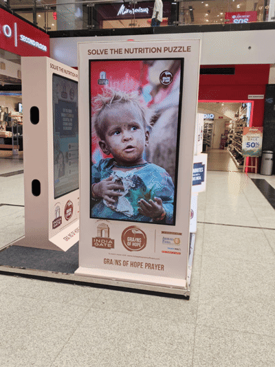 The Grains of Hope Prayer campaign in the field